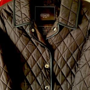 Coach Quilted Jacket size M